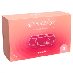   Womanizer Premium Eco - set accesorii capete de stimulare - roz (3 bucăți)
