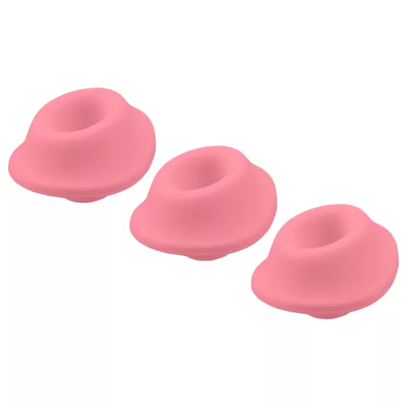 Womanizer Premium Eco - set accesorii capete de stimulare - roz (3 bucăți)