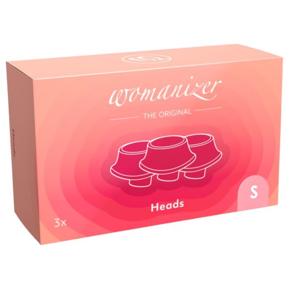 Womanizer Premium Eco - set accesorii capete de stimulare - roz (3 bucăți) - L