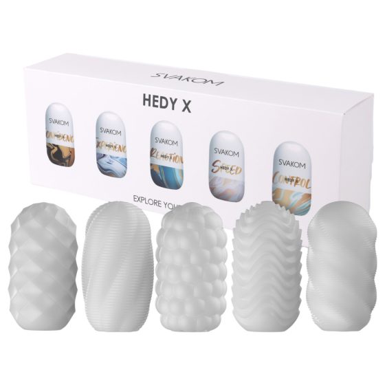 Set Svakom Hedy X Mixed - set de ouă pentru masturbare (5 bucăți)