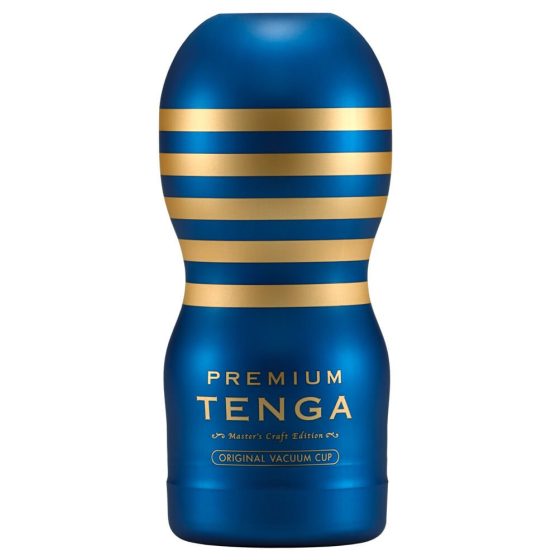 TENGA Premium Original - masturbator de unică folosință (albastru)