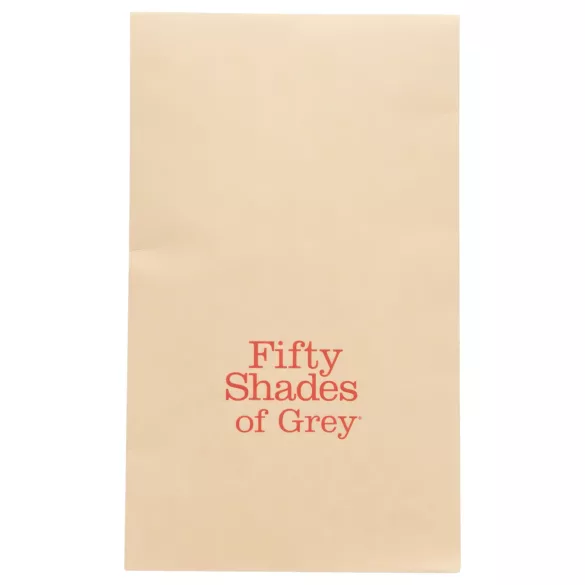 Fifty Shades of Grey - dop pentru gură piele ajustabil negru-roșu