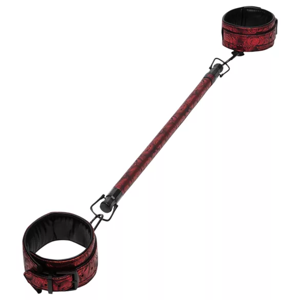 Fifty Shades of Grey - bară de poziționare - piele negru-roșu