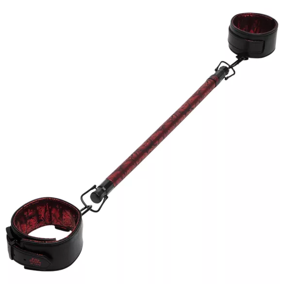 Fifty Shades of Grey - bară de poziționare - piele negru-roșu