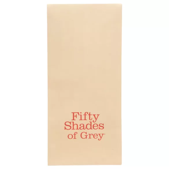 Fifty Shades of Grey - accesor erotic de mângâiere - negru-roșu