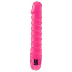   Classix Candy Twirl - vibrator de sex în formă de spirală (roz)