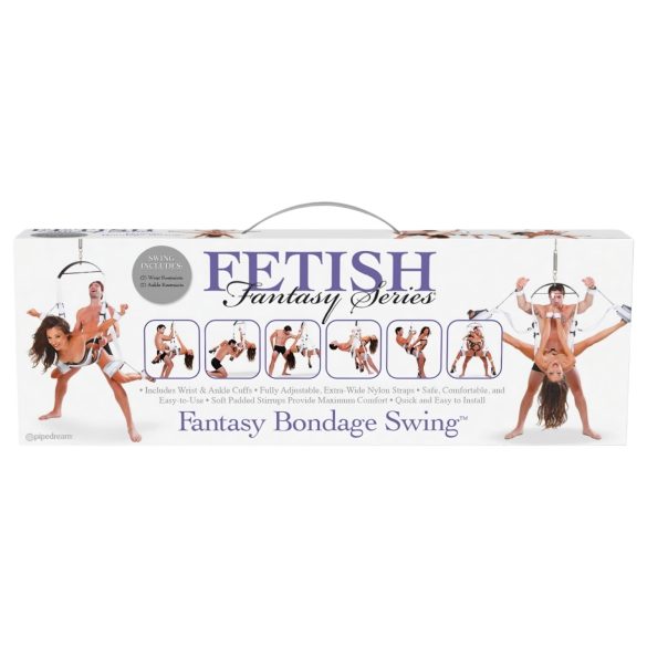 Fetish - leagăn BDSM alb