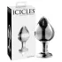 Icicles No. 25 - dop anal conic - sticlă transparentă