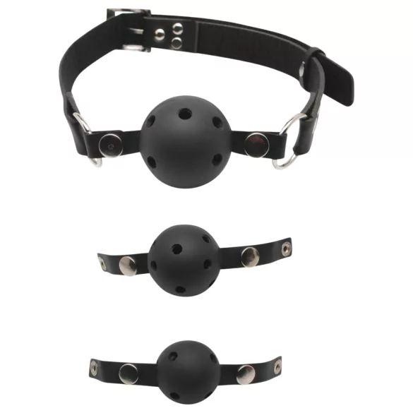 Fetish Fantasy - set de bride bucal - negru