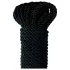 Fetish Silky Rope - funie de bondage shibari (10 m, negru)