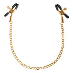 Pipedream Fetish Fantasy Gold - clips pentru piept (auriu)