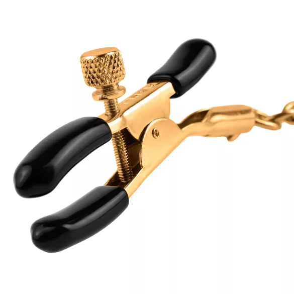 Pipedream Fetish Fantasy Gold - cleme pentru sfârcuri (aurii)