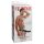 Fetish Strap-On 8 - dildo cu centură, gol pe interior (negru)