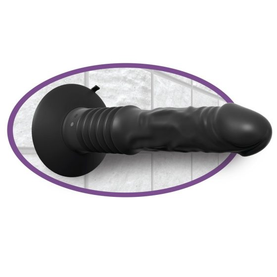 Analfantasy Puliță de Fund - vibrator anal recarcabil (negru)