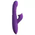 Fantasy For Her - vibrator împingător 3 în 1 cu funcție de încălzire (mov)