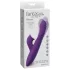 Fantasy For Her - vibrator împingător 3 în 1 cu funcție de încălzire (mov)