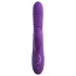 Fantasy For Her - vibrator împingător 3 în 1 cu funcție de încălzire (mov)