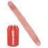 King Cock 12 Slim - dildo realist dublu (31cm) - natural