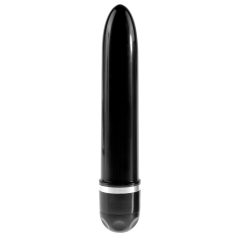   King Cock 6 Stiffy - vibrator impermeabil, realist (15cm) - natur
