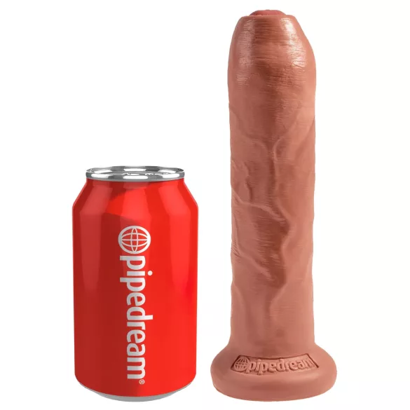 King Cock - dildo realist - 18 cm - culoare închisă