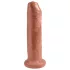 King Cock - dildo realist - 18 cm - culoare închisă