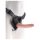 King Cock 7 - dildo cu ham negru pentru centura