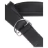 King Cock - dildo cu ham pentru strap-on - negru - 18 cm