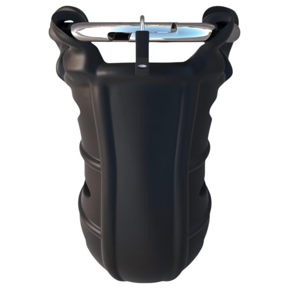 C-Ringz - cușcă pentru penis din silicon - negru