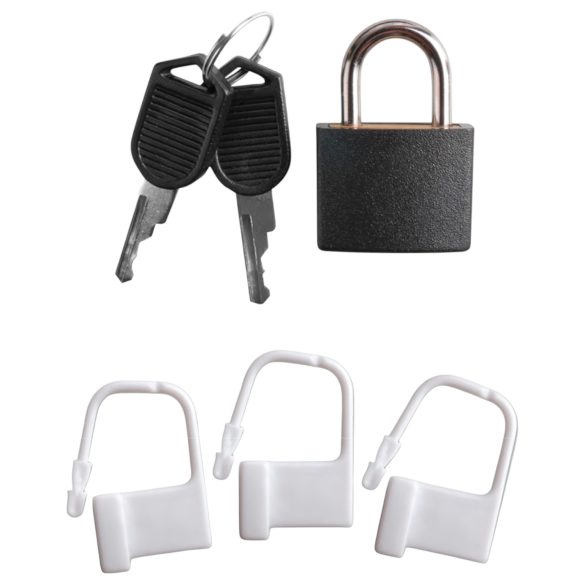 C-Ringz - cușcă pentru penis din silicon - negru