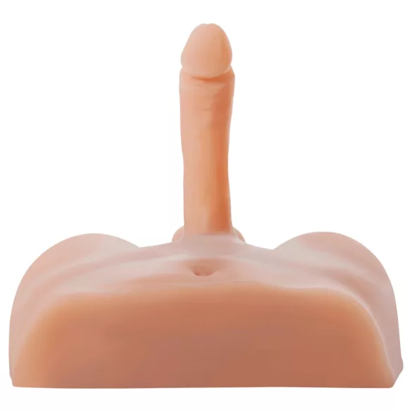 Pipedream Extreme - torzo masculin realist - silicon bej