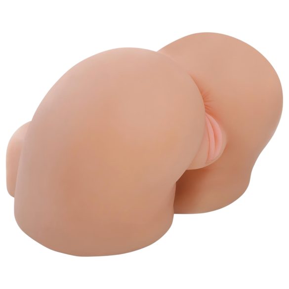 Fuck Me Silly Petite - masturbator vagin și anus - silicon - culoare naturală