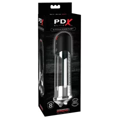 PDX Blowjob - pompă penis automată cu buze - negru