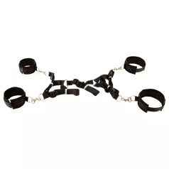 Fetish Fantasy - set de legături pentru pat - negru