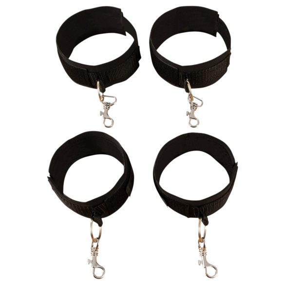 Fetish Fantasy - set de legături pentru pat - negru