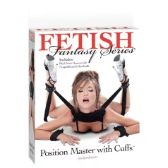   Pipedream - Fetish Position Master - set de legare BDSM (negru)