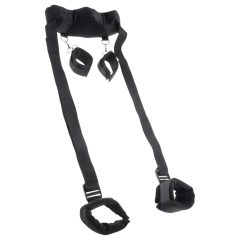 Fetish Position Master - set bondage cu cătușe (negru)