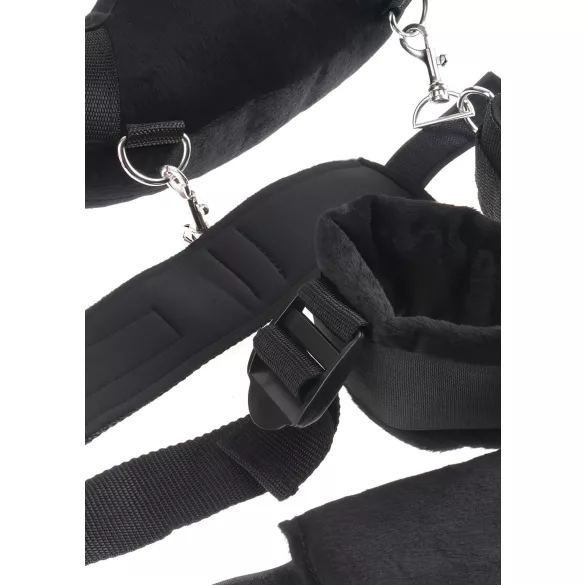 Pipedream - Fetish Position Master - set de legare BDSM (negru)