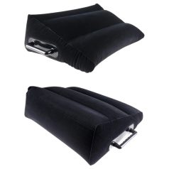   Fetish Fantasy - pernă sexuală gonflabilă cu mânere (negru)