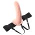 Fetish Fantasy - dildo strap-on gol cu ham - culoare naturală