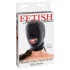 Fetish Fantasy - mască fetish cu deschidere la gură - negru