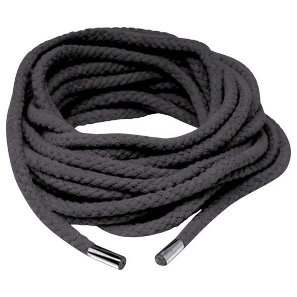 Frânghie mătase pentru bondage Shibari - 10m (negru)