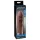 Pipedream X-TENSION Mega 2 - manșon penian realist (20,3 cm) - natur închis