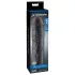 Pipedream - X-TENSION Mega 3 - prezervativ penian realist (22,8 cm, negru)