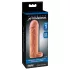 Pipedream X-TENSION Perfect 1 - manșon penian cu un inel pentru testicule (17,7 cm, culoare naturală)