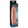 Pipedream X-TENSION Perfect 2 - mânecă peniană cu un singur inel (19 cm, culoare naturală)