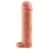 Pipedream X-TENSION Perfect 2 - mânecă peniană cu un singur inel (19 cm, culoare naturală)