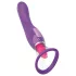 Pipedream - Fantasy - vibrator cu acumulator, dispozitiv de lins 3 în 1 (mov)