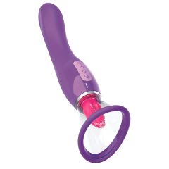 Fantasy - vibrator cu acumulator, 3în1 (violet)