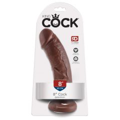 King Cock 8 dildo (20cm) - maro