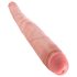 King Cock 16 Tapered - dildo dublu realist (41cm) - natur